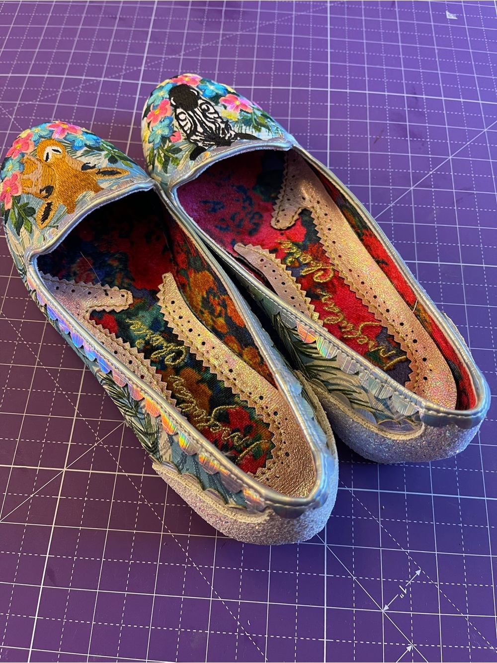 NWOB Irregular Choice Sulu Flats Size 38. - Picture 2 of 4